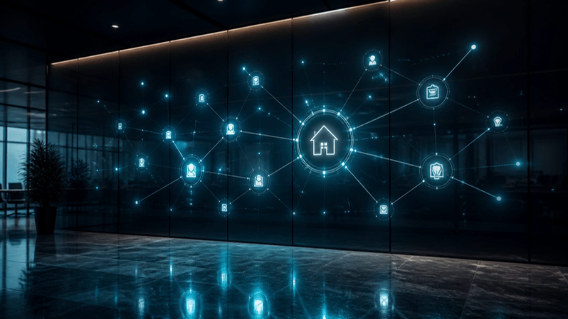 Entity and schema knowledge graph that powers AI search visibility for real estate projects