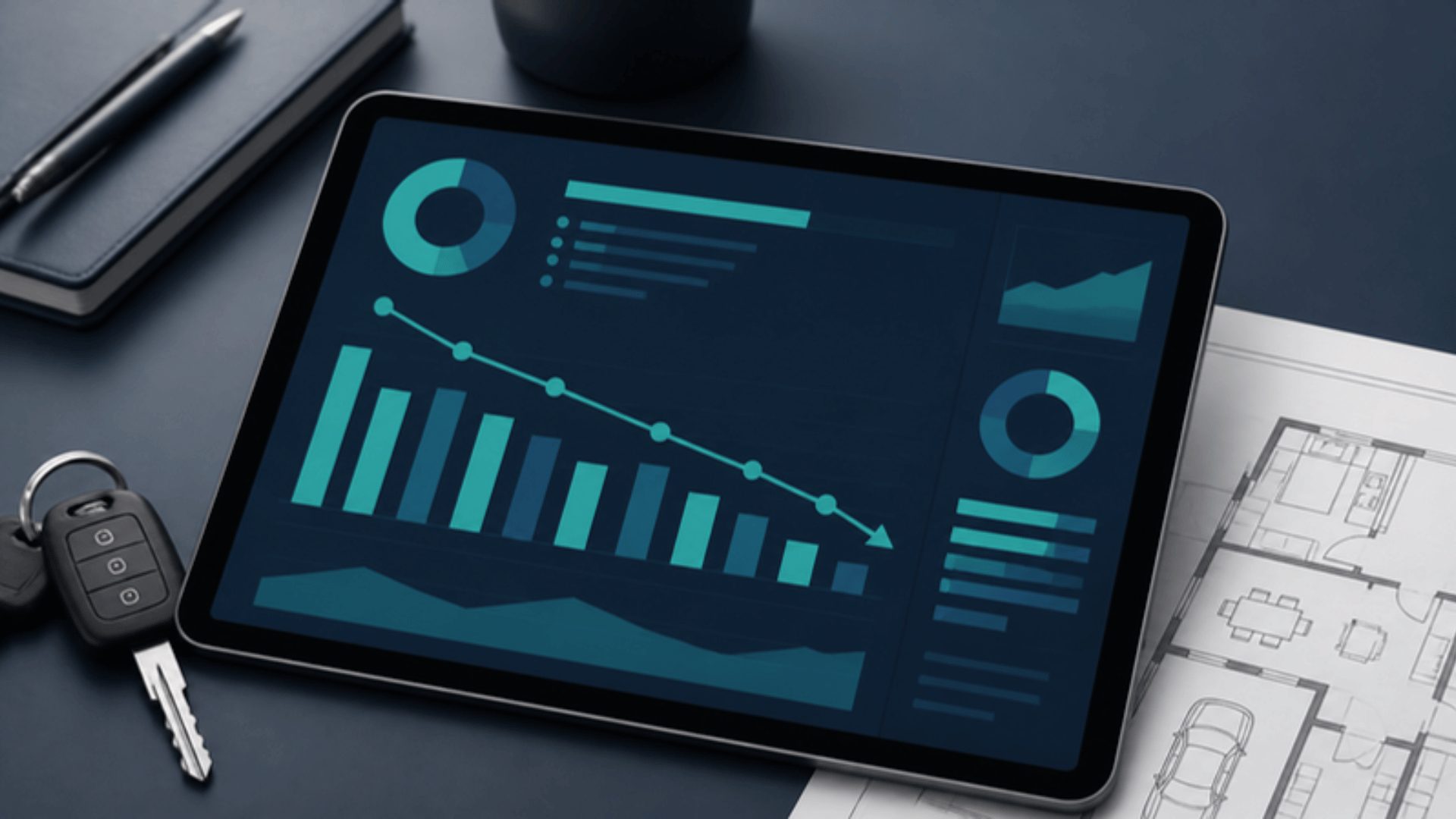 Cost per site visit report for Google Ads for real estate in Hyderabad