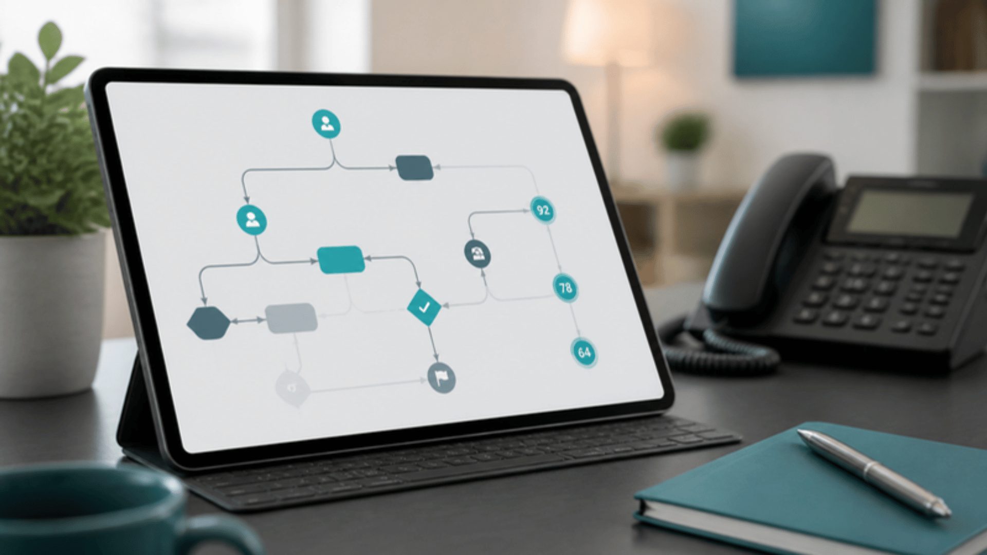 AI lead scoring and routing rules in a marketing automation CRM for real estate