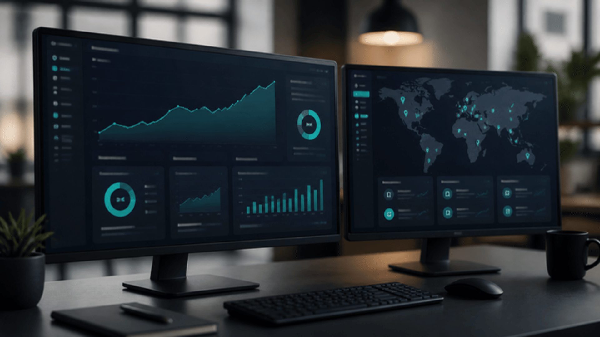 Campaign performance dashboard for real estate digital marketing services in Hyderabad